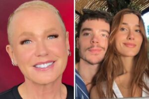 Xuxa se declara ao genro, João Lucas, mas dá puxão de orelha