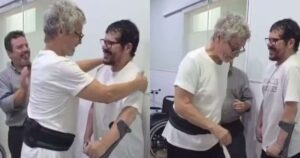 Toni Platão surge dançando com Carlinhos de Jesus e celebra um ano de alta do CTI