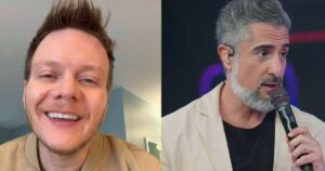 Confusão? Michael Teló expõe Marcos Mion e apresentador responde