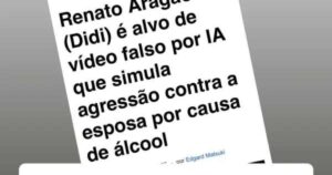 Após ser vítima vídeo de Inteligência Artificial, Renato Aragão desabafa: ‘Absurdo’