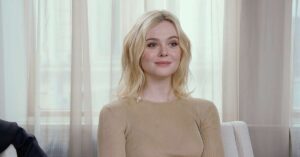 Elle Fanning se emociona ao receber sua primeira indicação ao Oscar