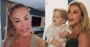 Poliana Rocha reage após filho de Virginia chamar a mãe de Vini Jr. de ‘vovó’