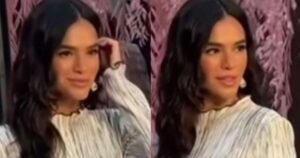 Errou? Vestido de Bruna Marquezine dá o que falar em desfile em Paris: ‘Meu Deus’