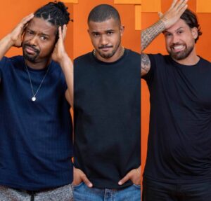 Leandro, Matheus e Brigido estão no segundo paredão do BBB26