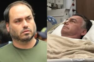 Carlos teme morte e revela gravidade do estado de saúde de Jair Bolsonaro