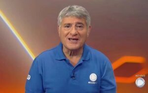 Equipe vive tensão com Cléber Machado nos bastidores do “Esporte Record”