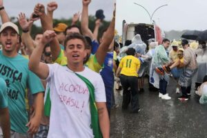 Manifestantes bolsonaristas desabafam após raio: “Eu vi a morte”