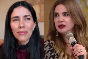 Daniela Albuquerque é amparada após desabafo sobre fim entre Luciana Gimenez e RedeTV!