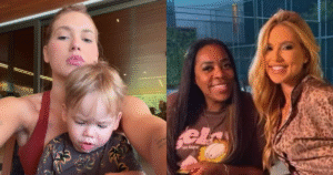 Virginia Fonseca mostra filho chamando mãe de Vini Jr. de ‘vovó’