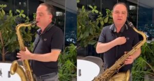 Apresentador da CNN, Dr. Roberto Kalil toca clássico em homenagem ao aniversário de SP