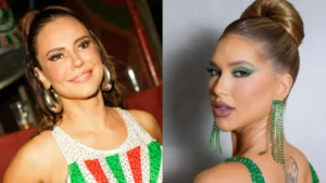 Paolla Oliveira e Virginia levantam a quadra da Grande Rio