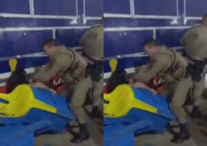 Mulher é agredida por PMs durante cavalgada na Bahia; veja vídeo