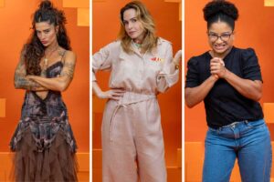 BBB 26: Aline, Ana Paula e Milena formam 1º Paredão da edição