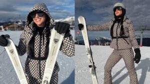 Graciele Lacerda revela quanto gastou para esquiar em viagem com Zezé Di Camargo; veja valores