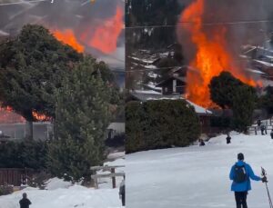 Incêndio atinge hotel de luxo nos Alpes franceses e provoca evacuação; veja vídeo