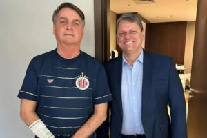 Visita de Tarcísio a Bolsonaro reforça planos de reeleição e esquenta briga pela vice em São Paulo