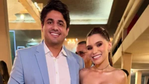 Imagens mostram momento em que o cantor João Lima agride a esposa