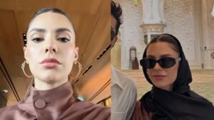 Jade Magalhães abre álbum de fotos com Luan Santana e a filha, Serena, durante viagem