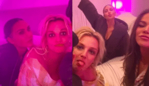 Kim Kardashian revela detalhes de noite do pijama com Britney Spears e descreve encontro como “loucura”