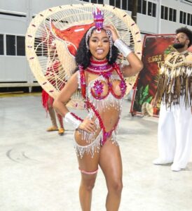 Jaquelline Grohalski e mais famosas brilham em ensaios técnicos de escolas de samba do Rio de Janeiro e São Paulo