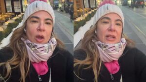 Luciana Gimenez relata apreensão em Nova York diante de previsão de forte nevasca