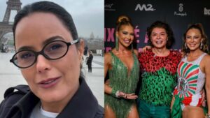 Luciele Di Camargo fala sobre encontro de Paolla Oliveira e Virginia em ensaio da Grande Rio: ‘Intriga’