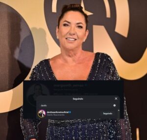 Margareth Serrão volta a seguir ex-namorado, Danilo Nascimento, nas redes sociais