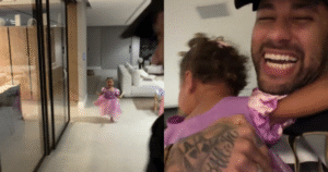 Mavie chora após Neymar chamar Bruna Biancardi de ‘bruxa’ em brincadeira; veja vídeo