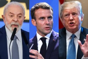 Em telefonema, Lula e Macron articulam postura contra os Estados Unidos