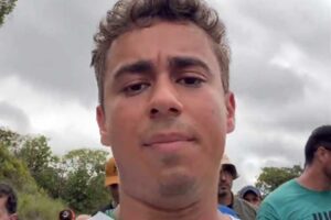 Raio em caminhada de Nikolas Ferreira foi gerado por tecnologia de esquerda, dizem bolsonaristas
