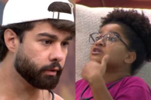 BBB26: Clima fica pesado entre Paulo Augusto e Milena, e sister afronta: “Falo o que eu quiser”