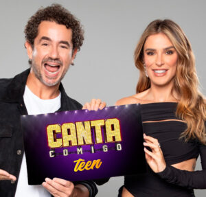 Felipe Andreoli e Rafa Brites são confirmados como apresentadores da sexta temporada do Canta Comigo Teen