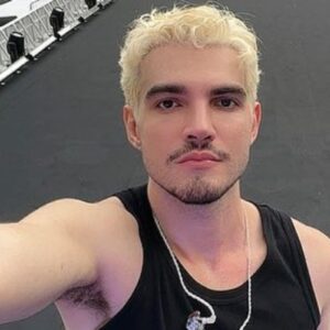 selfie de jão nos preparativos de show