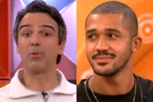 BBB26: Tadeu Schmidt não poupa palavras ao Matheus após eliminação: “Responsabilidade”