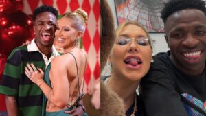 Veja a forma como Vini Jr. correspondeu à declaração de Virginia Fonseca