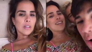 Wanessa Camargo reage ao ver atitude dos filhos antes de dormir: ‘Mãe de meninos é isso’