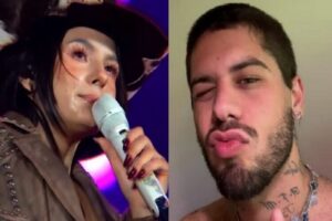 Ana Castela pede namorado durante show e manda suposta indireta a Zé Felipe