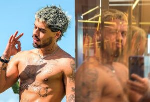 Solteiro, Zé Felipe comemora retorno à academia e exibe boa forma nas redes sociais