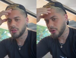 Zé Felipe revela ferimento após acidente em casa e passa por novo procedimento; veja