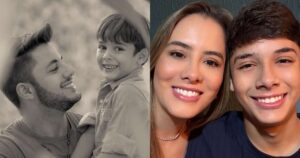 Filho de Cristiano Araújo completa 17 anos e seguidores se surpreendem: ‘Como ele cresceu!’