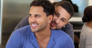 Lucas Guimarães chora após reencontro com Carlinhos Maia: ‘A gente confunde’