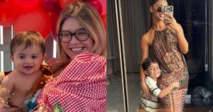 A cara da mãe! Filho de Marília Mendonça aparece enorme em foto com Gabriela Versiani