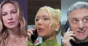 Luana Piovani esculacha vídeo de Luciano Huck com Virginia: ‘Pirou na ganância’