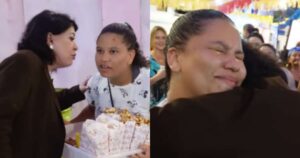 Roberta Miranda faz vendedora de pipoca chorar com atitude: ‘Sério?’