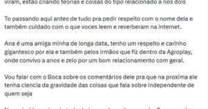 Novo amor? Influenciador fala sobre viver affair com Ana Castela: ‘Respeito’