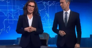 César Tralli flagra Renata Vasconcellos em momento inusitado e web reage: ‘Uma diva’