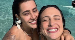 Reconciliação! Tati Dias e Lauana Prado reatam noivado em meio a gestação