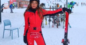 Vídeo: Vanessa Lopes cai esquiando e relata descaso de resgate nos Alpes Suíços; assista