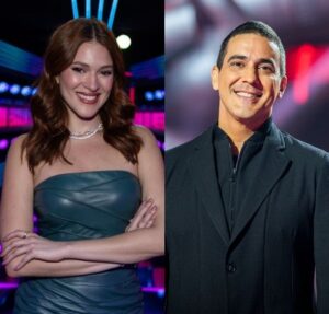 Aproveitaram a pipoca! Ana Clara e André Marques curtem bloco de Ivete Sangalo juntos