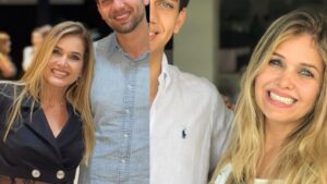 Andréa Mota posta fotos raras no aniversário de seu filho com o cantor Leandro